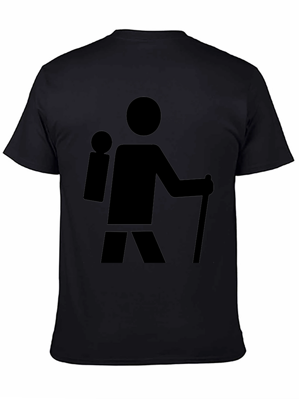 Hiking Man Graphic Tee - Adventure Ready!