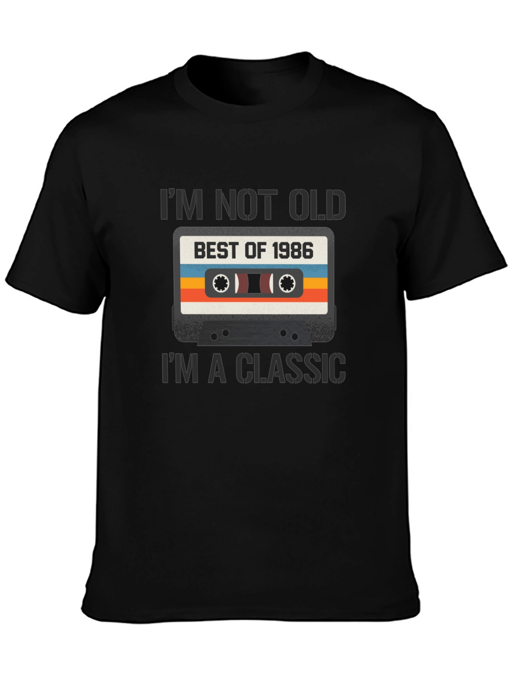 Best of 1986 Classic Cassette T-Shirt