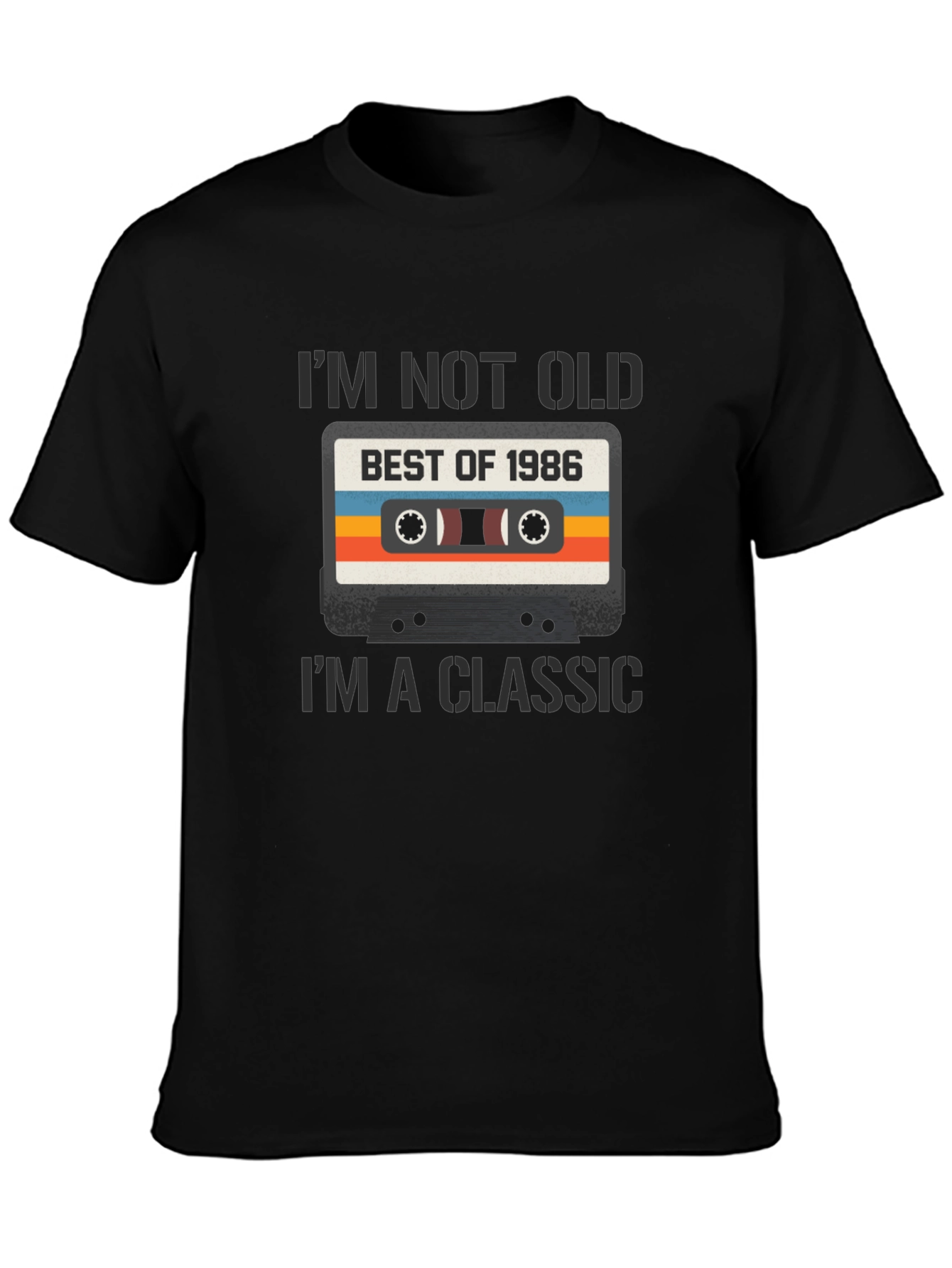Best of 1986 Classic Cassette T-Shirt