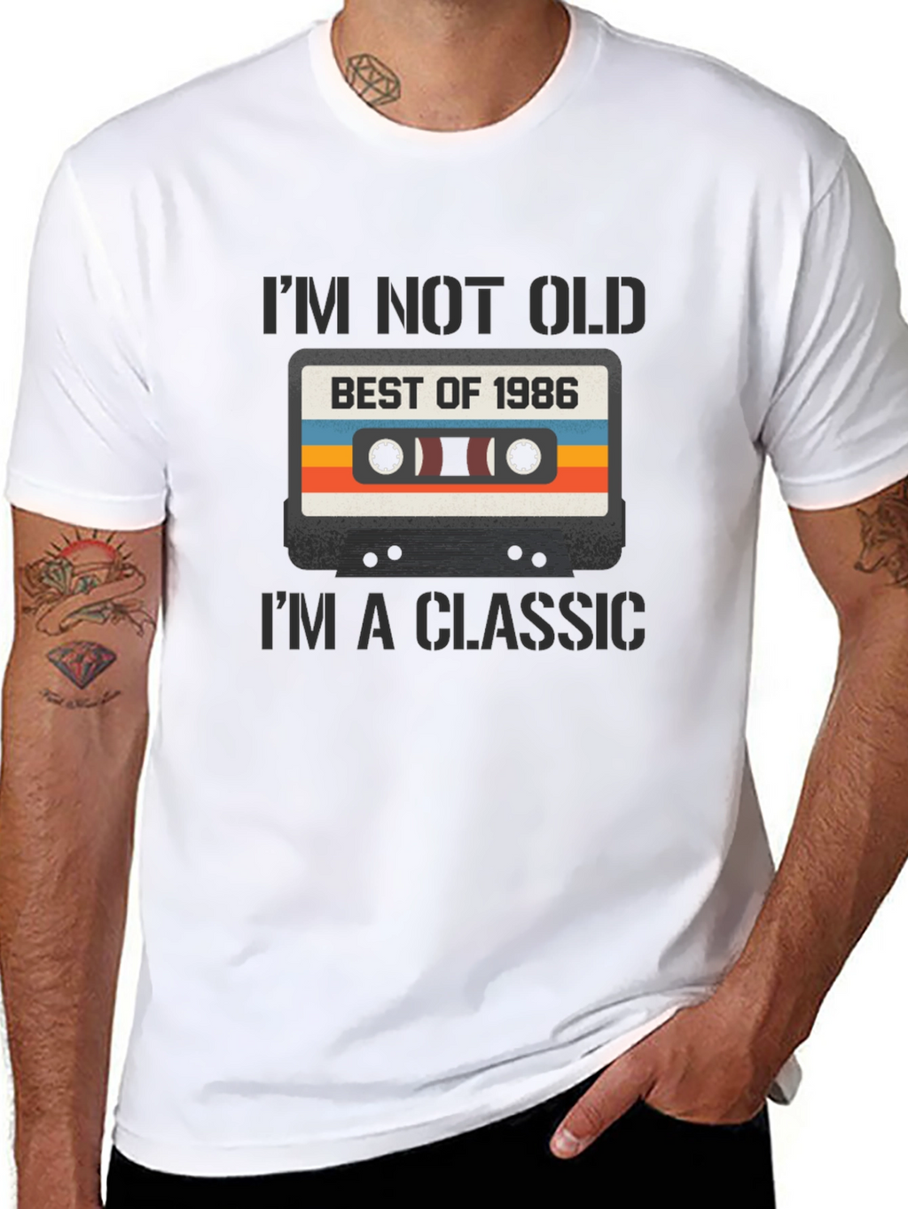 Best of 1986 Classic Cassette T-Shirt