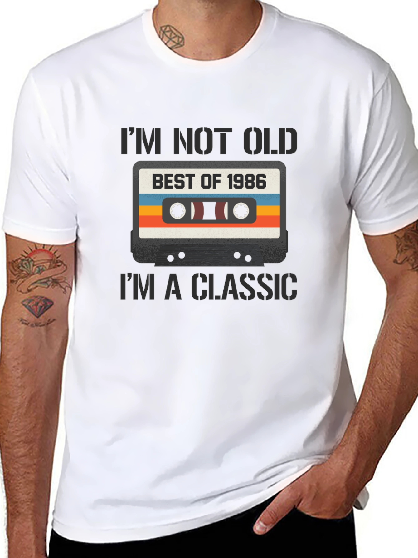Best of 1986 Classic Cassette T-Shirt
