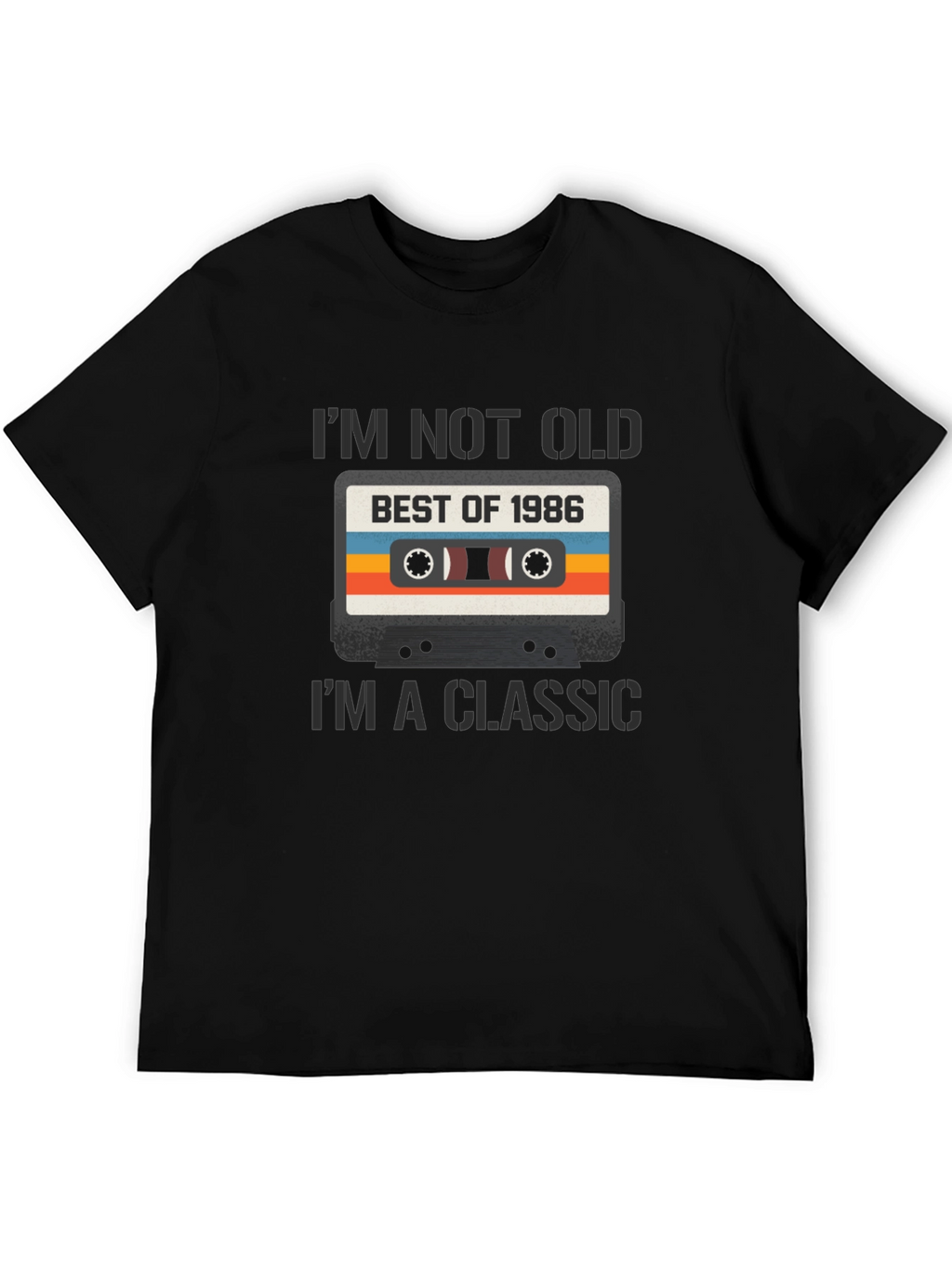 Best of 1986 Classic Cassette T-Shirt
