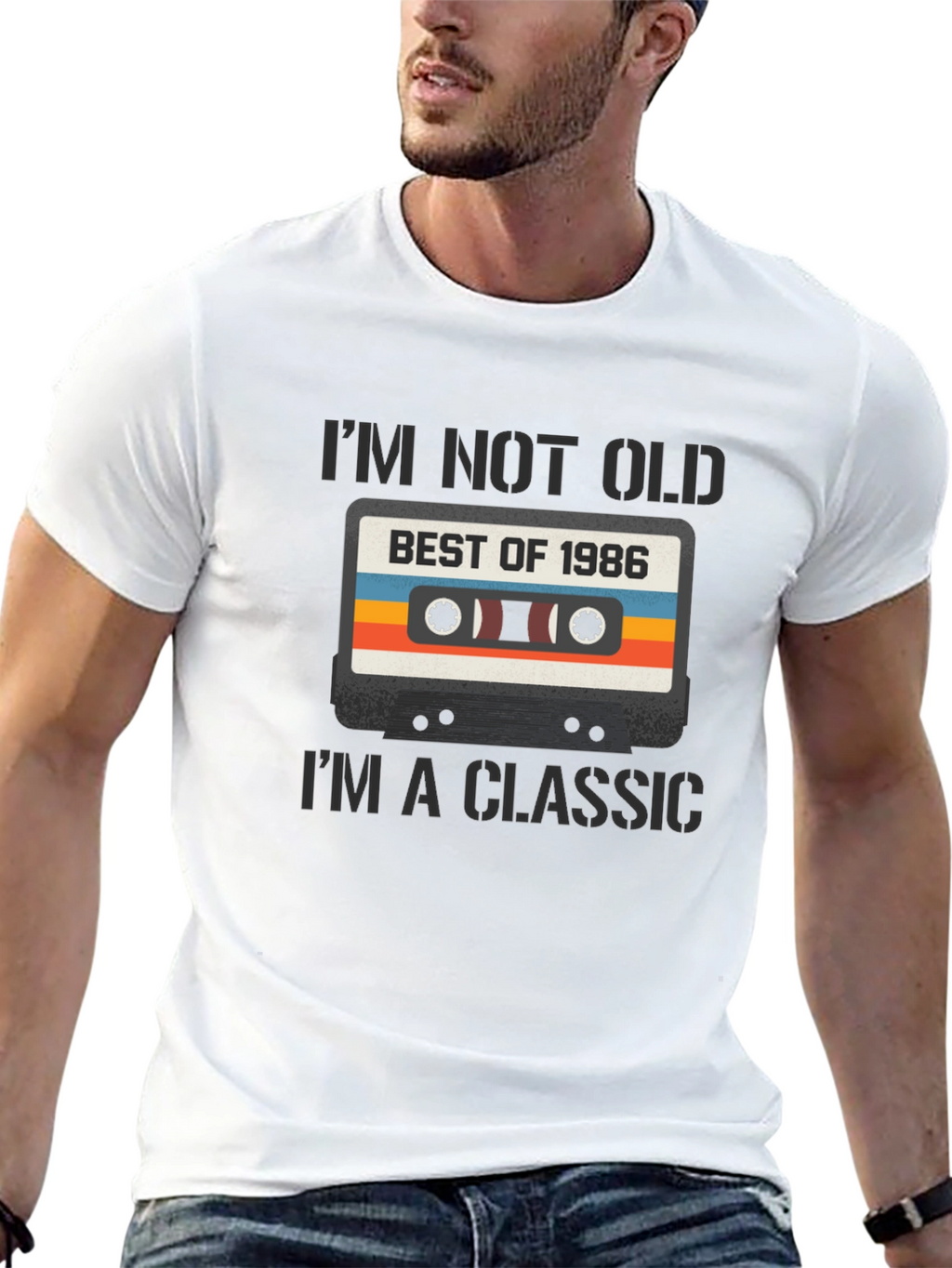 Best of 1986 Classic Cassette T-Shirt