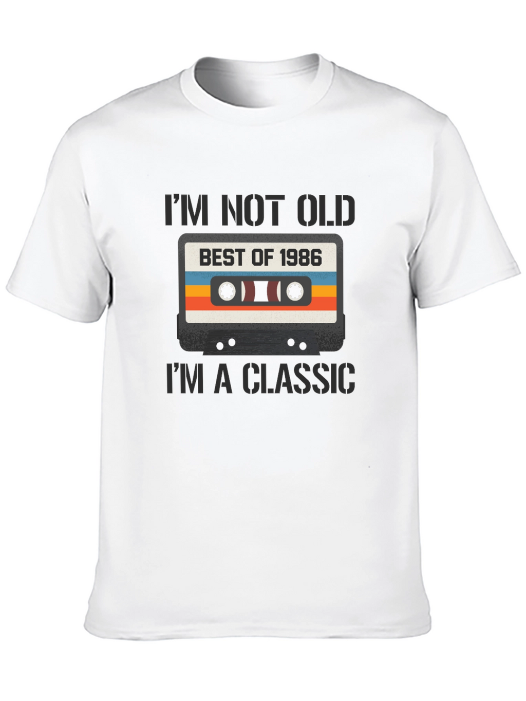 Best of 1986 Classic Cassette T-Shirt