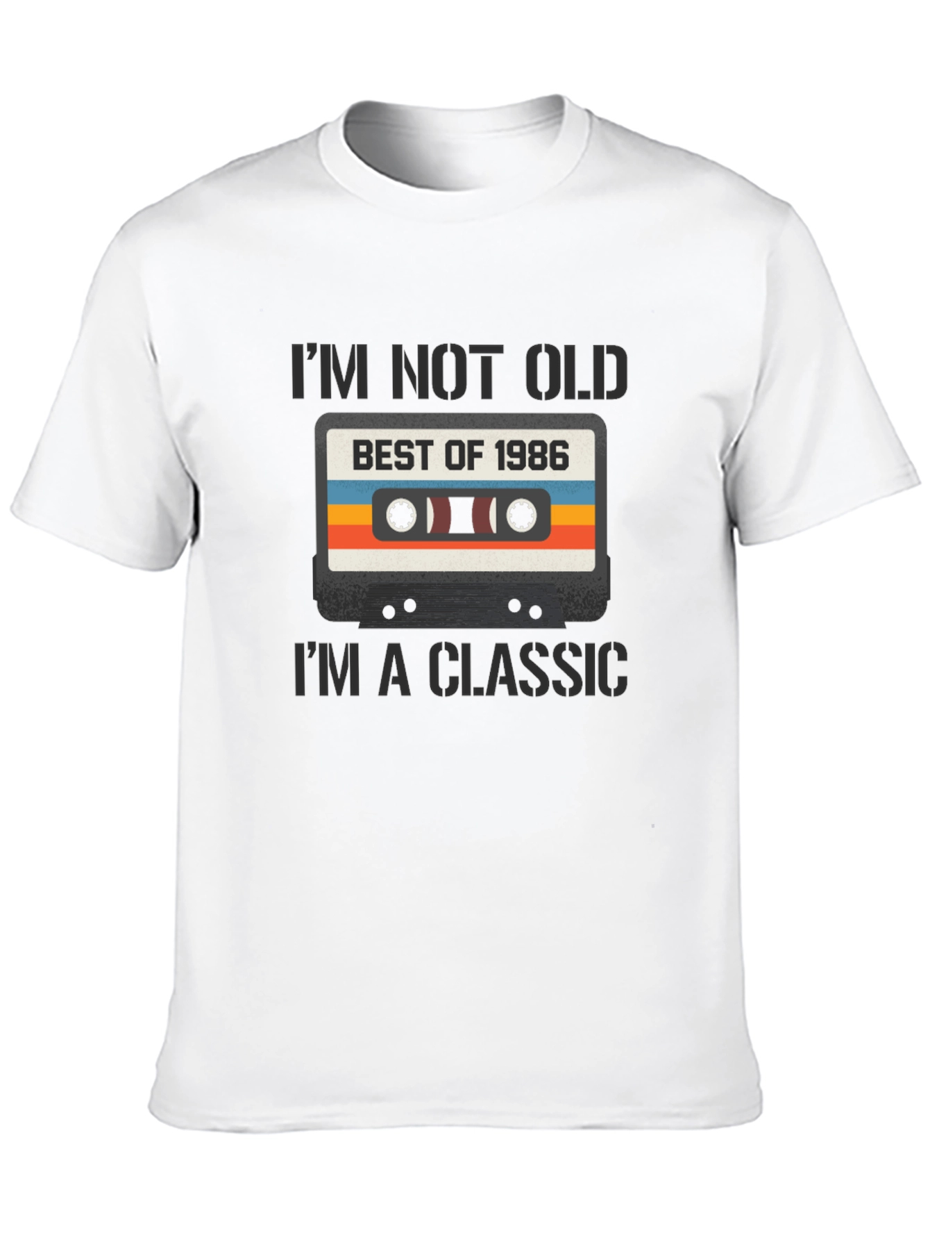 Best of 1986 Classic Cassette T-Shirt