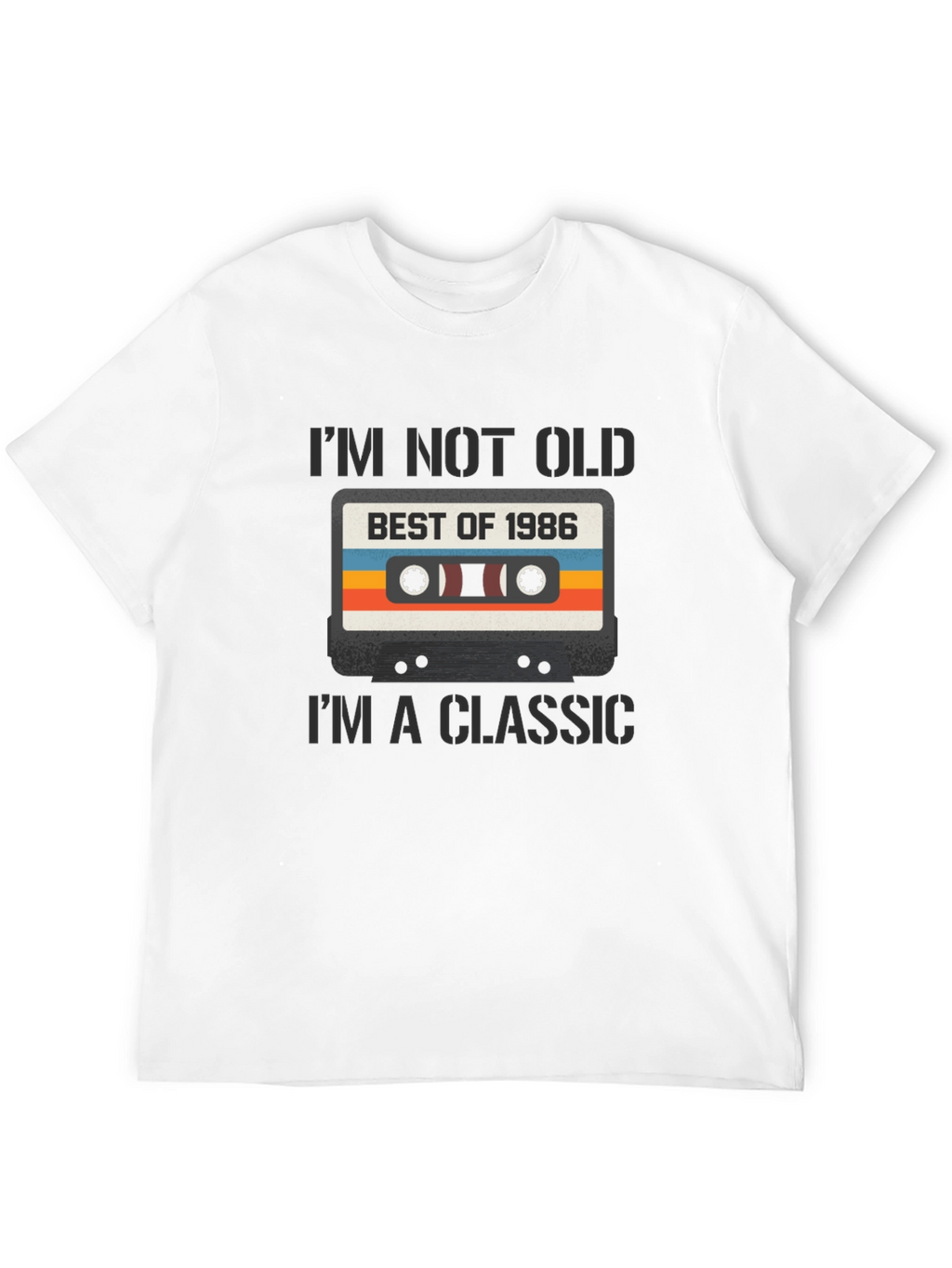 Best of 1986 Classic Cassette T-Shirt
