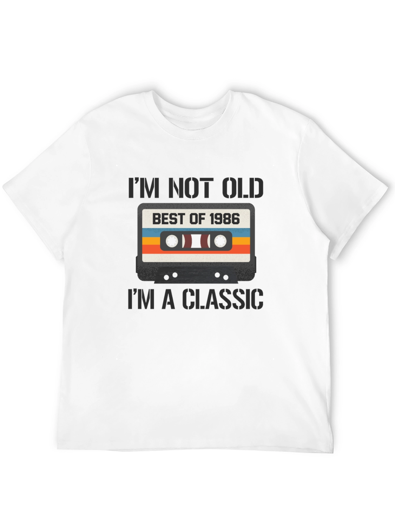 Best of 1986 Classic Cassette T-Shirt