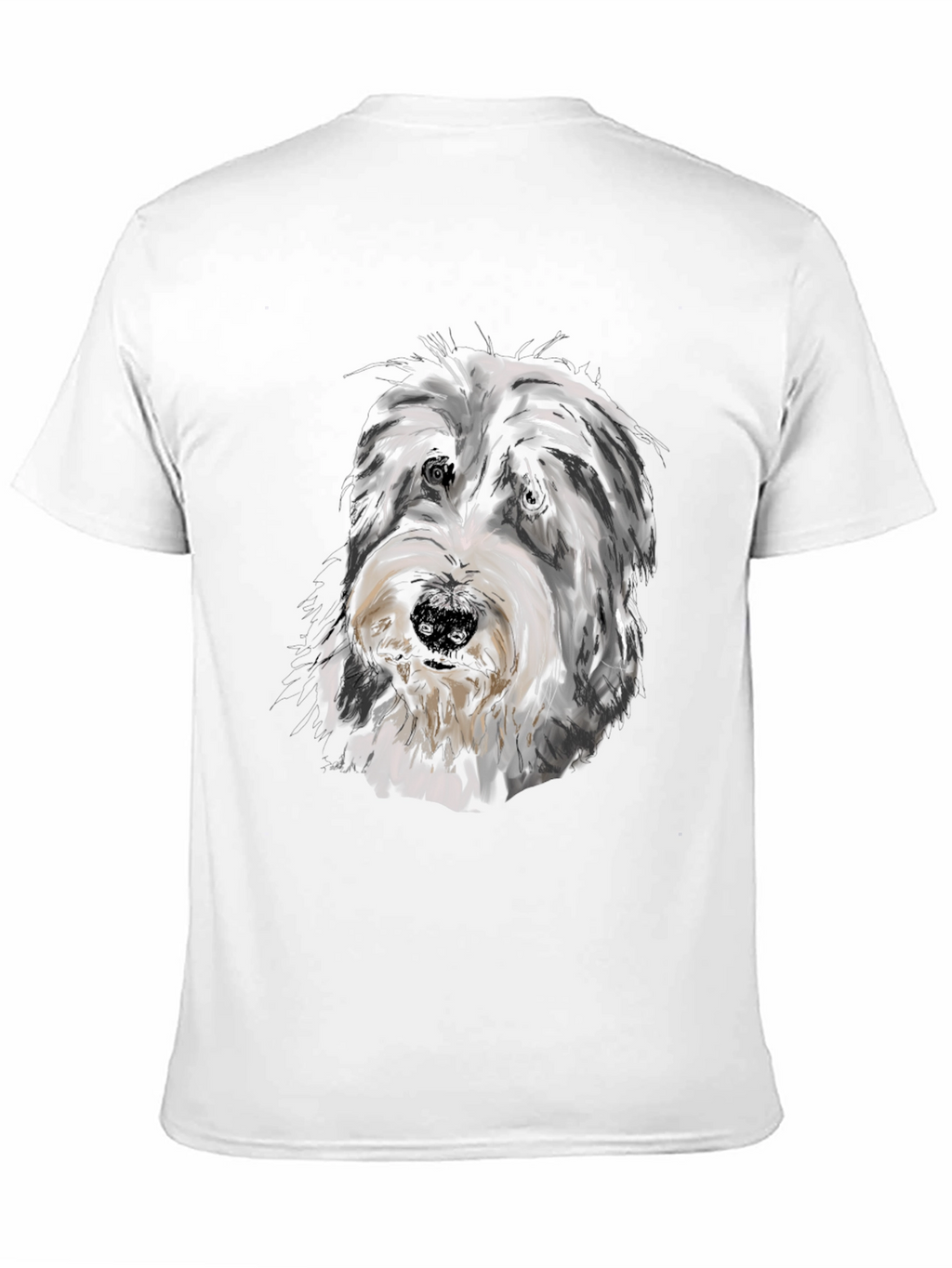 Dog Breed Portrait Graphic T-Shirt - Unisex