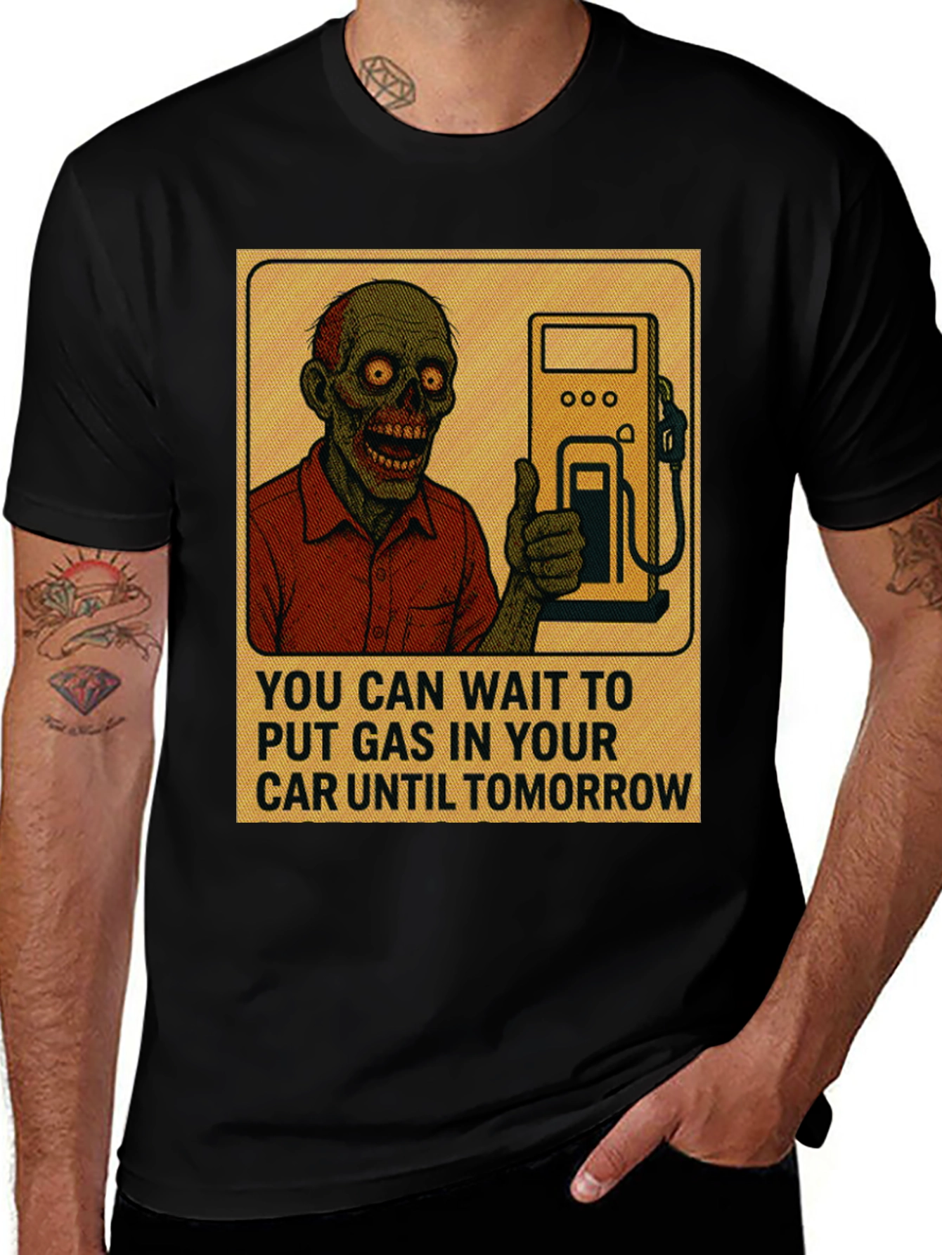 Zombie Gas Tomorrow T-Shirt