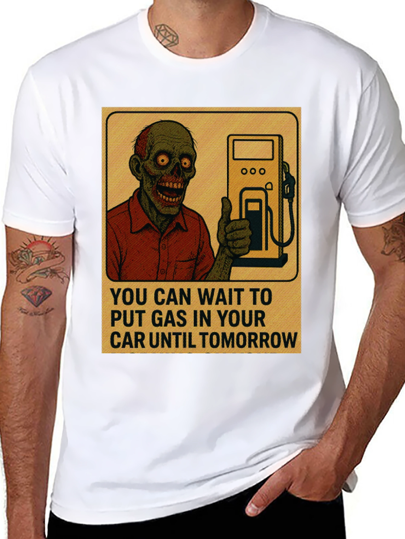 Zombie Gas Tomorrow T-Shirt