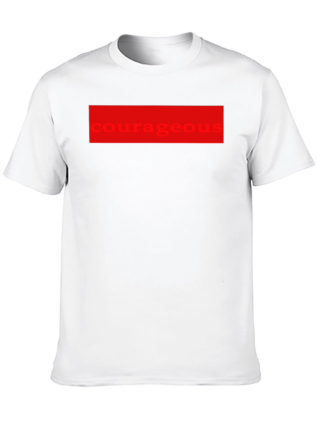 Courageous Graphic Tee - Bold Statement Shirt
