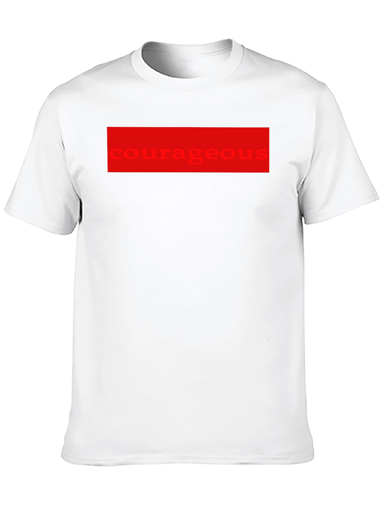 Courageous Graphic Tee - Bold Statement Shirt