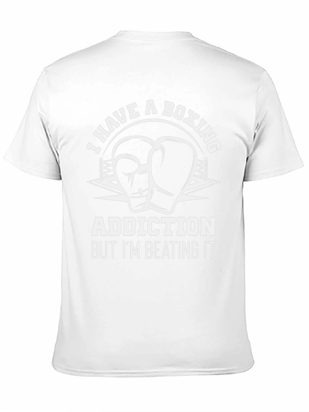 Boxing Addiction T-Shirt - Funny Gym Workout Tee