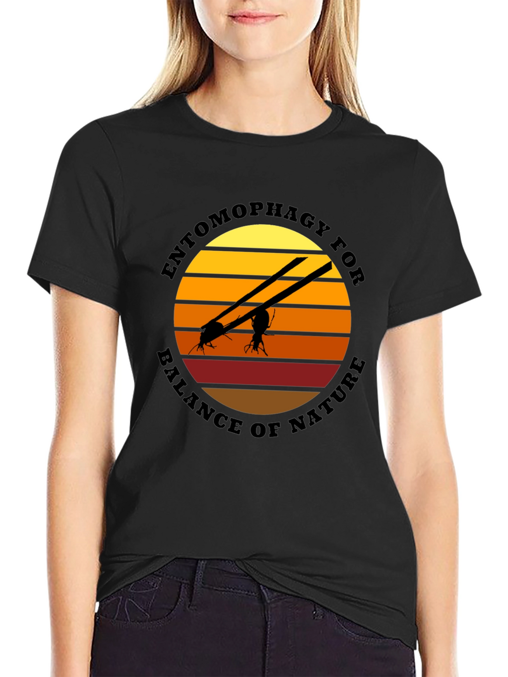 Entomophagy Balance of Nature Graphic T-Shirt