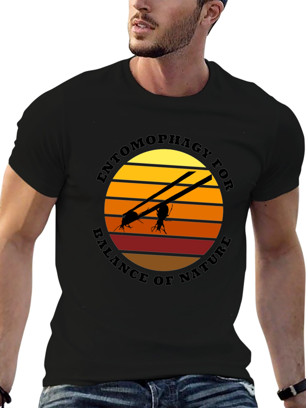 Entomophagy Balance of Nature Graphic T-Shirt