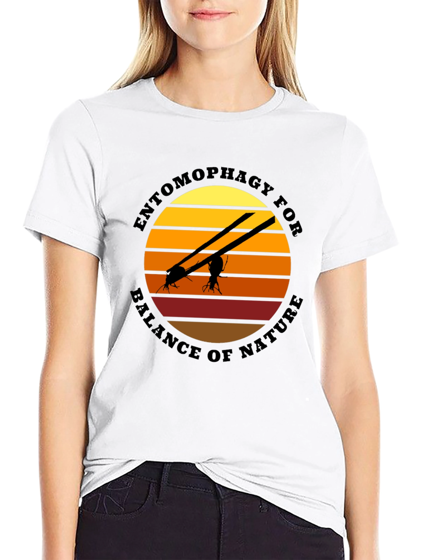 Entomophagy Balance of Nature Graphic T-Shirt