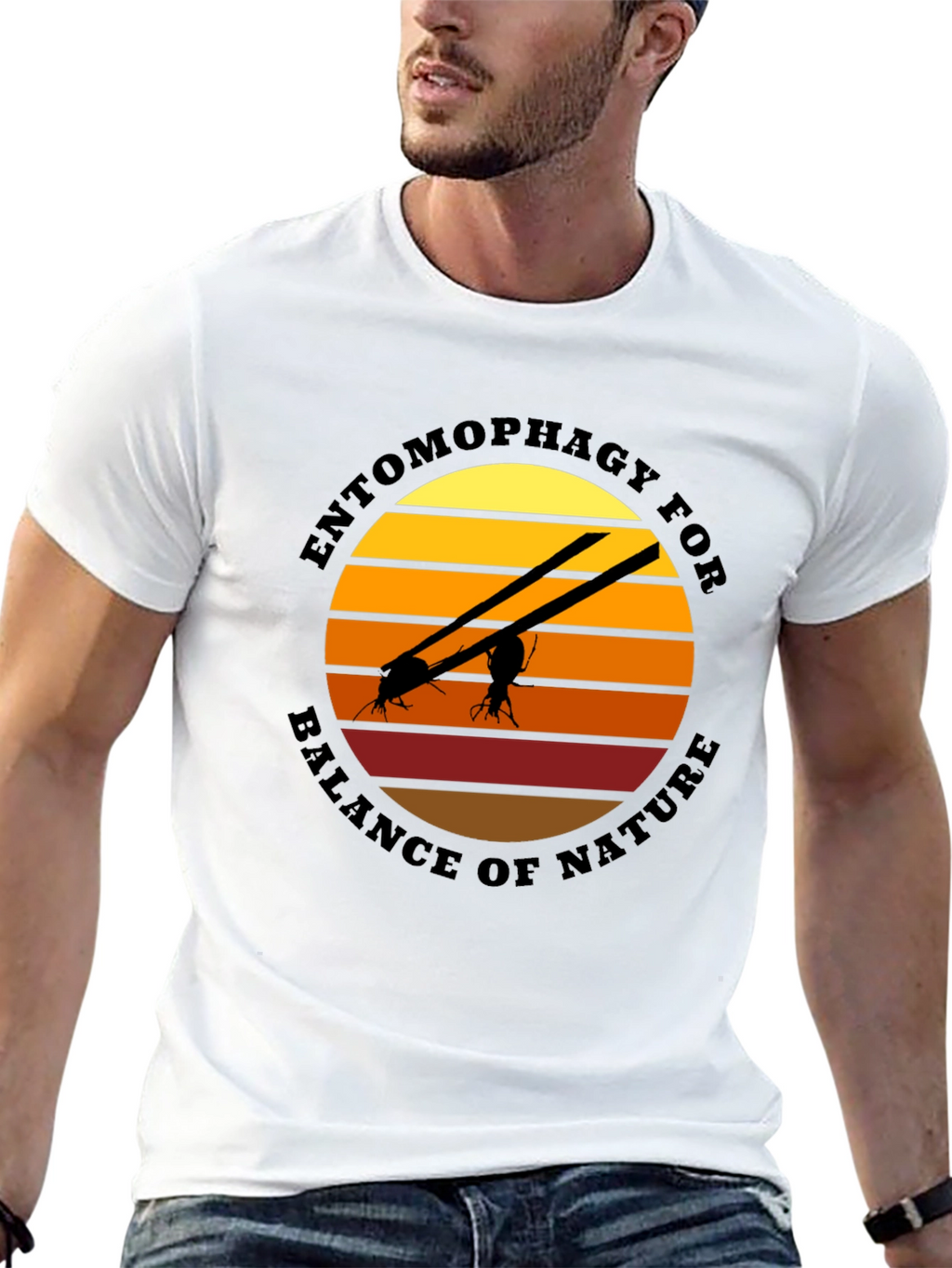 Entomophagy Balance of Nature Graphic T-Shirt