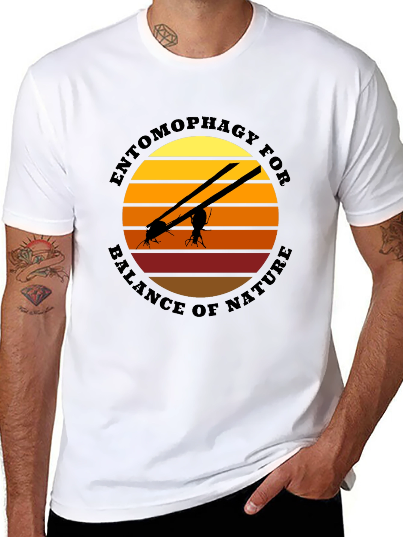 Entomophagy Balance of Nature Graphic T-Shirt