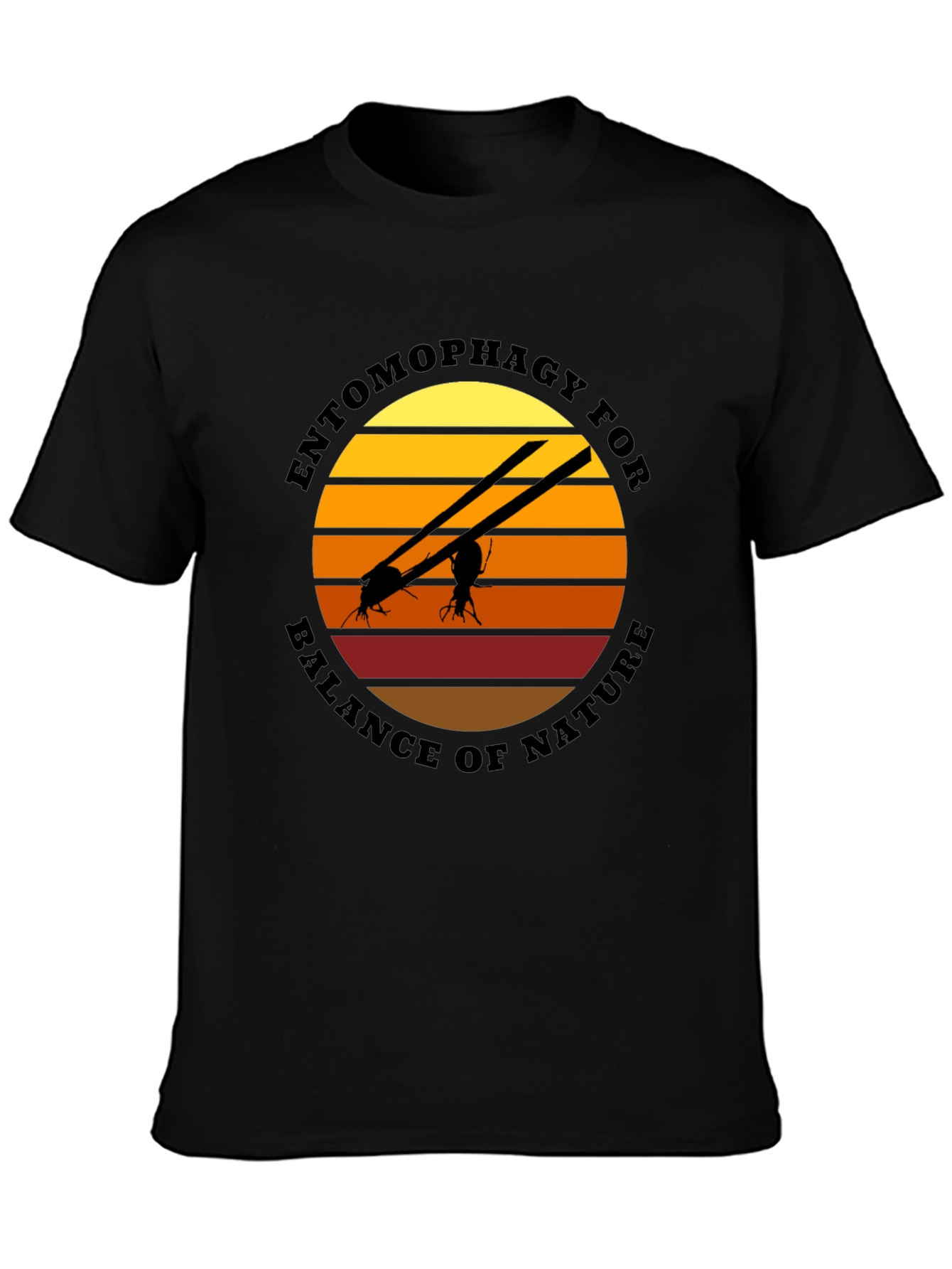 Entomophagy Balance of Nature Graphic T-Shirt