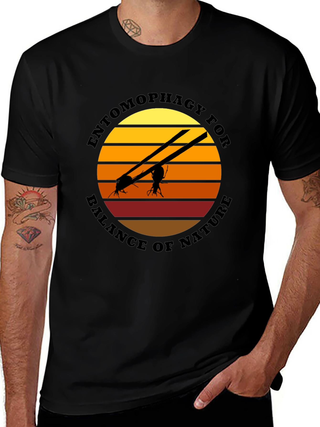 Entomophagy Balance of Nature Graphic T-Shirt