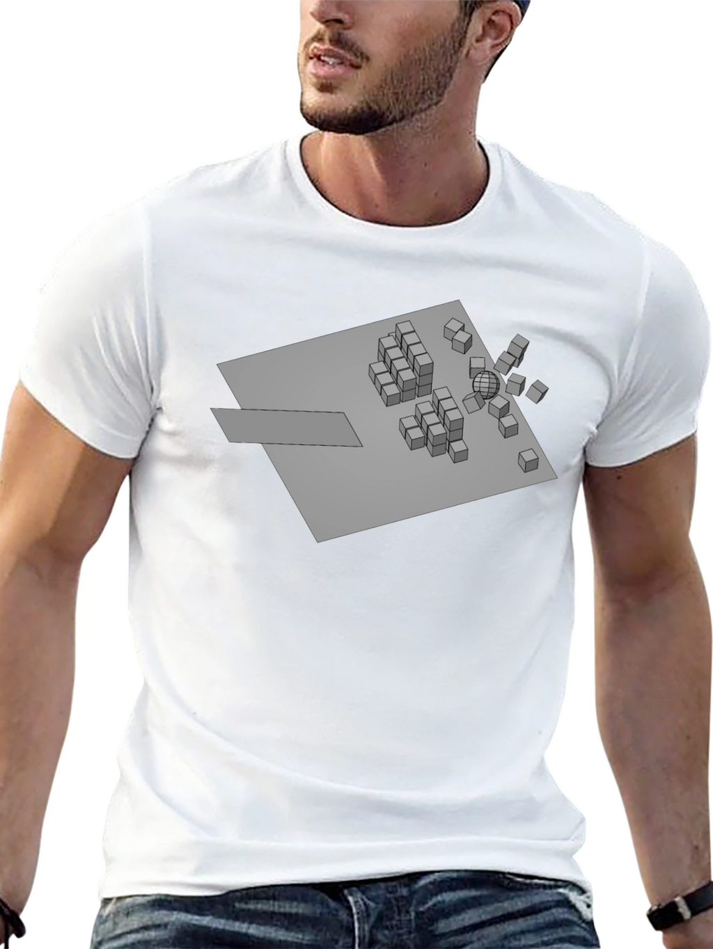 Abstract Cube T-Shirt