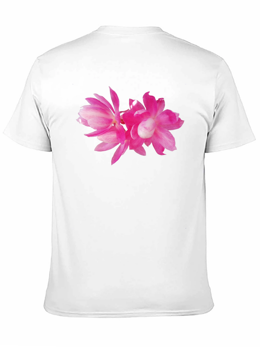 Pink Flower Graphic T-Shirt