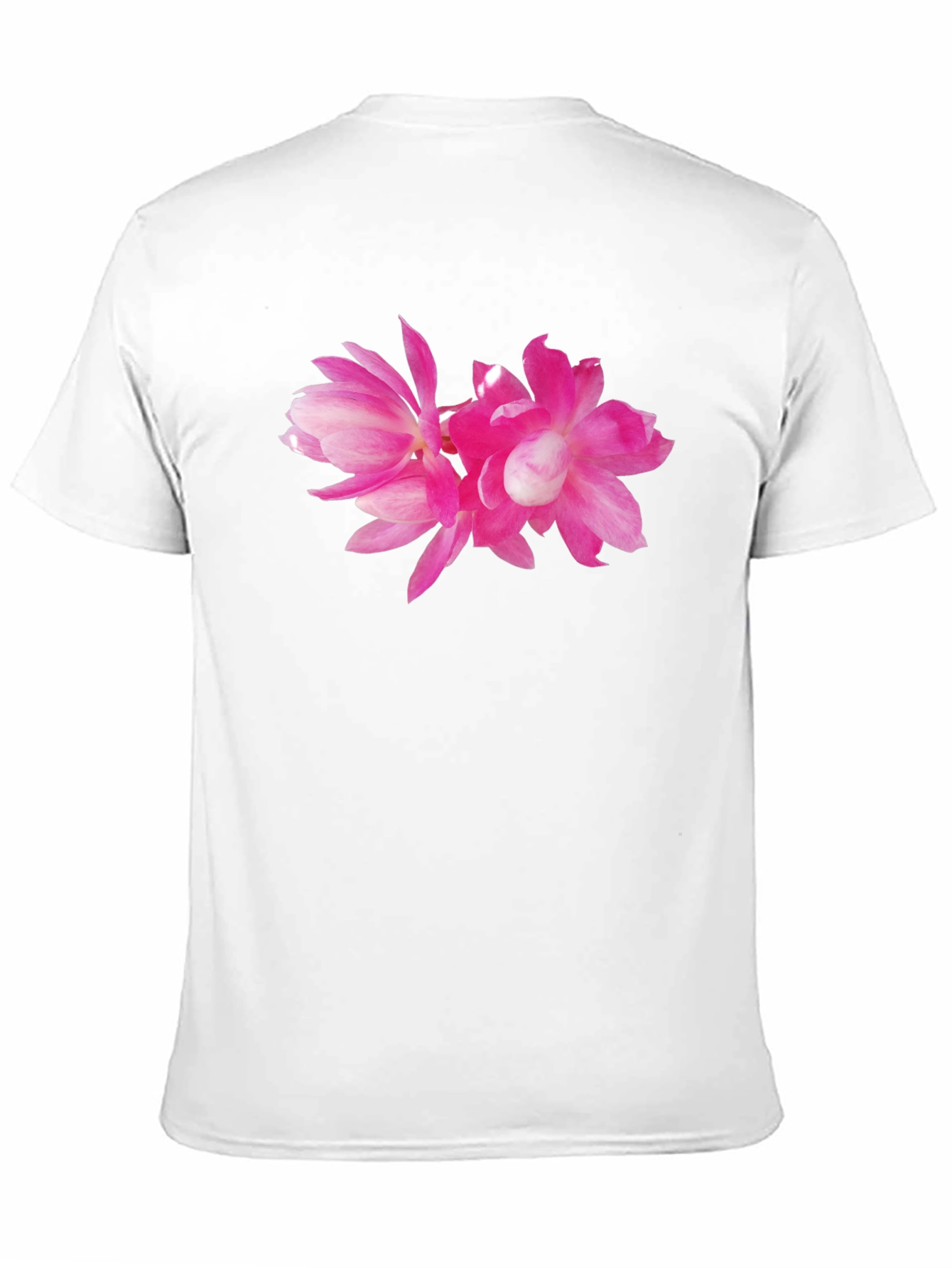 Pink Flower Graphic T-Shirt