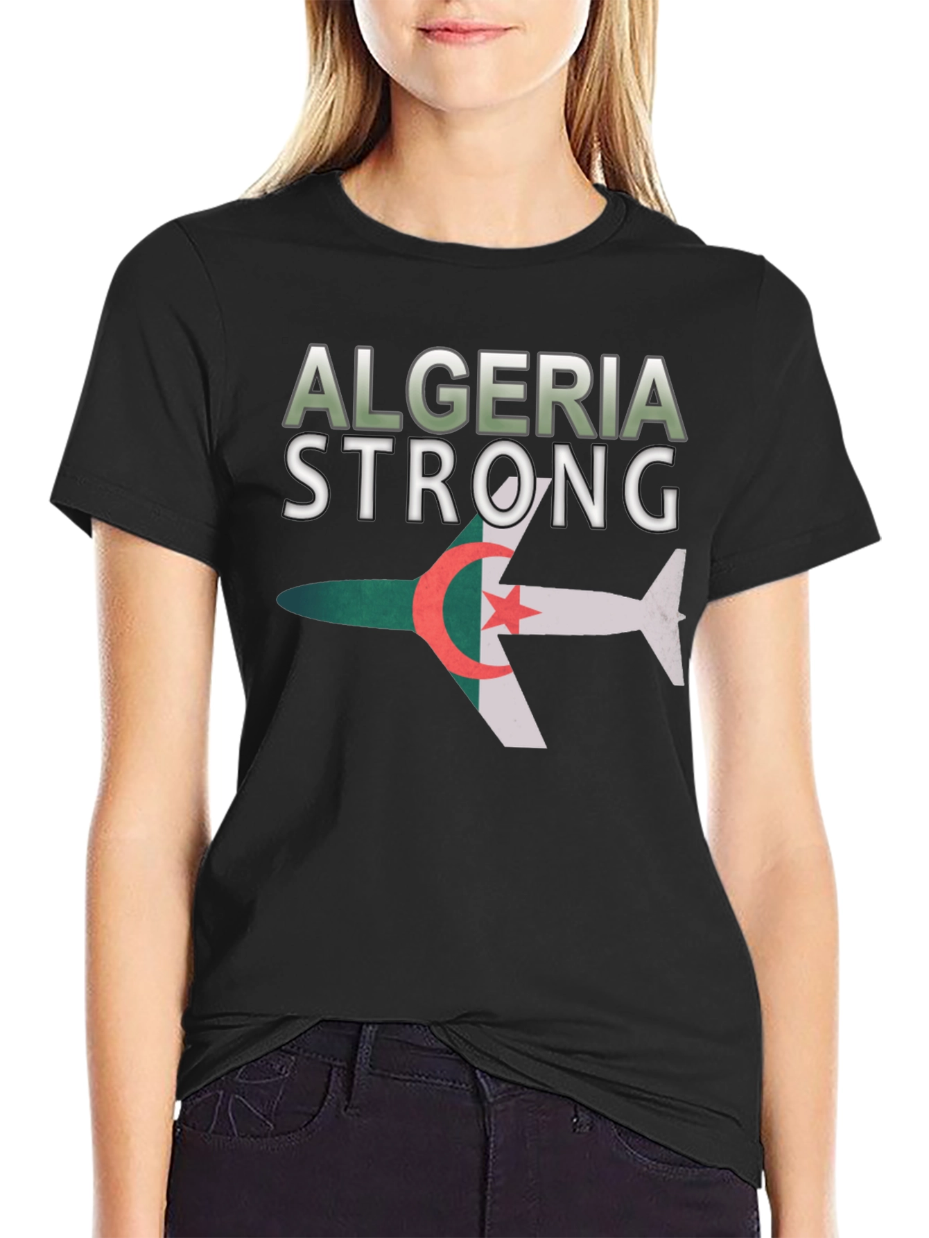 Algeria Strong T-Shirt - Patriotic Pride Tee