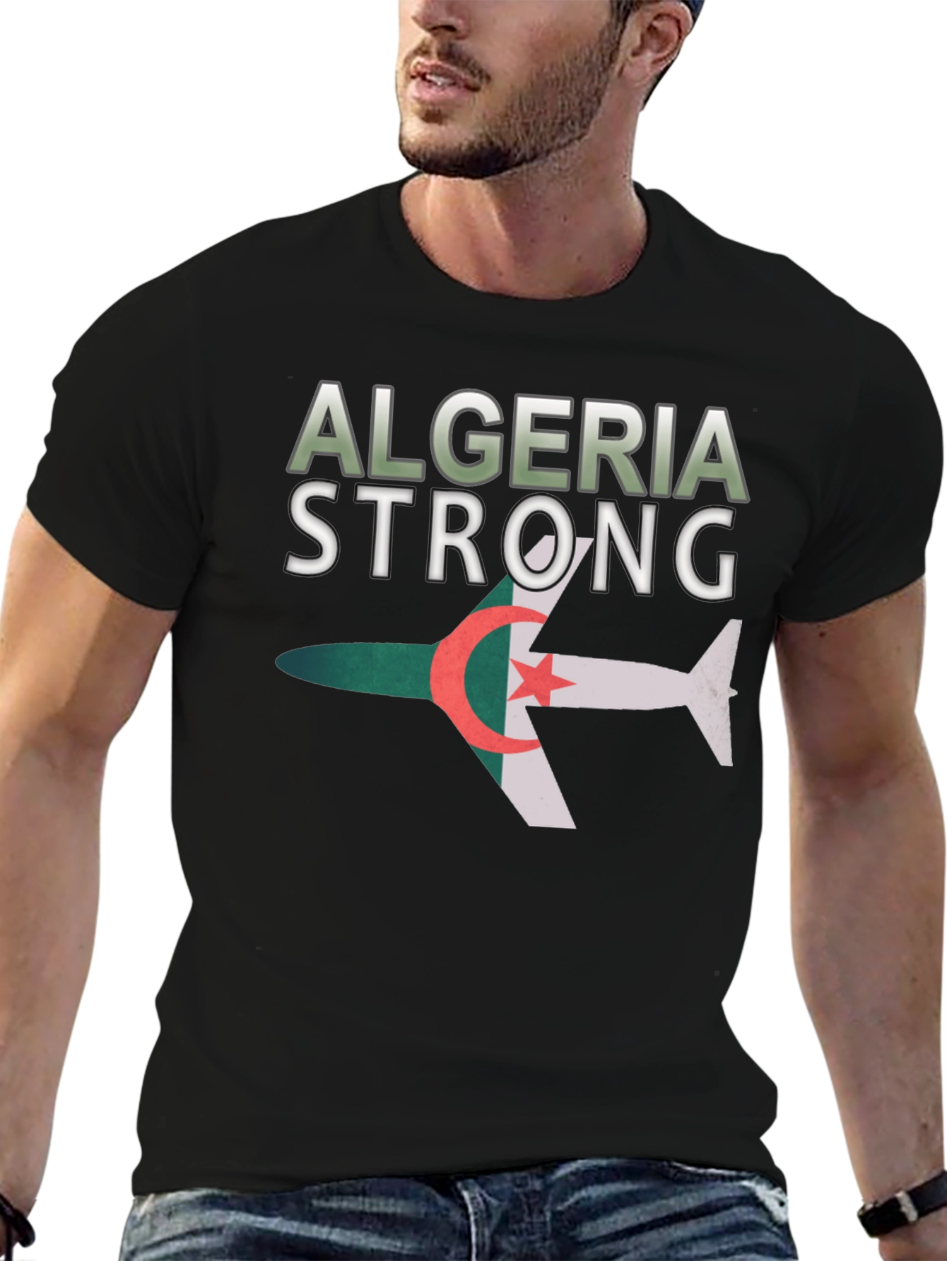 Algeria Strong T-Shirt - Patriotic Pride Tee