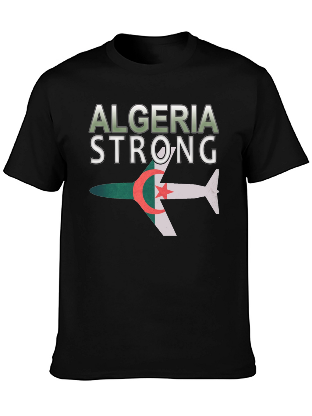 Algeria Strong T-Shirt - Patriotic Pride Tee