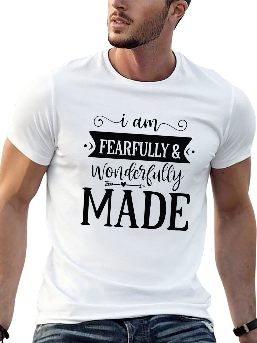 Fearfully and Wonderfully Made Christian T-Shirt