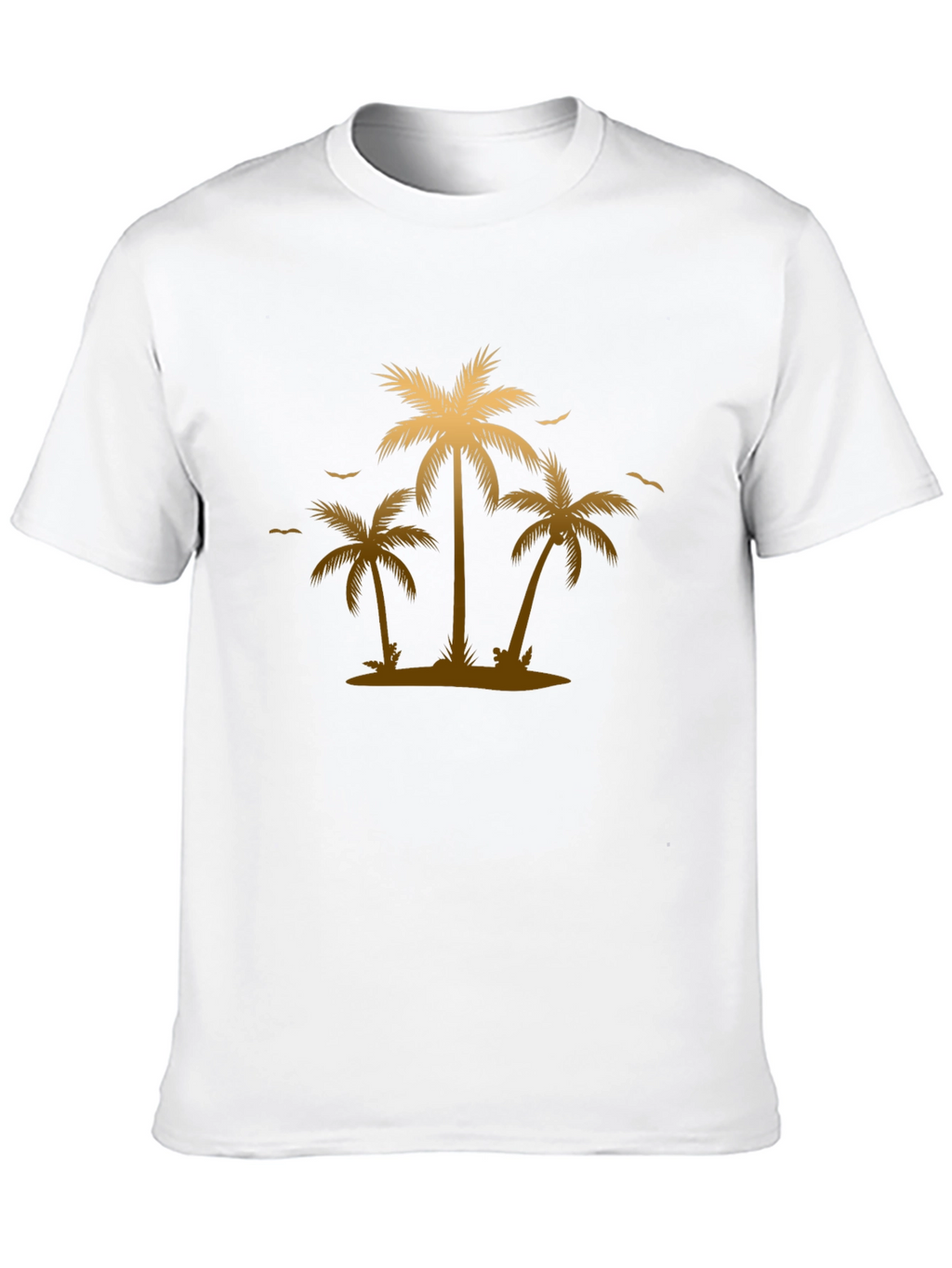 Palm Tree Graphic T-Shirt - Tropical Summer Vibes