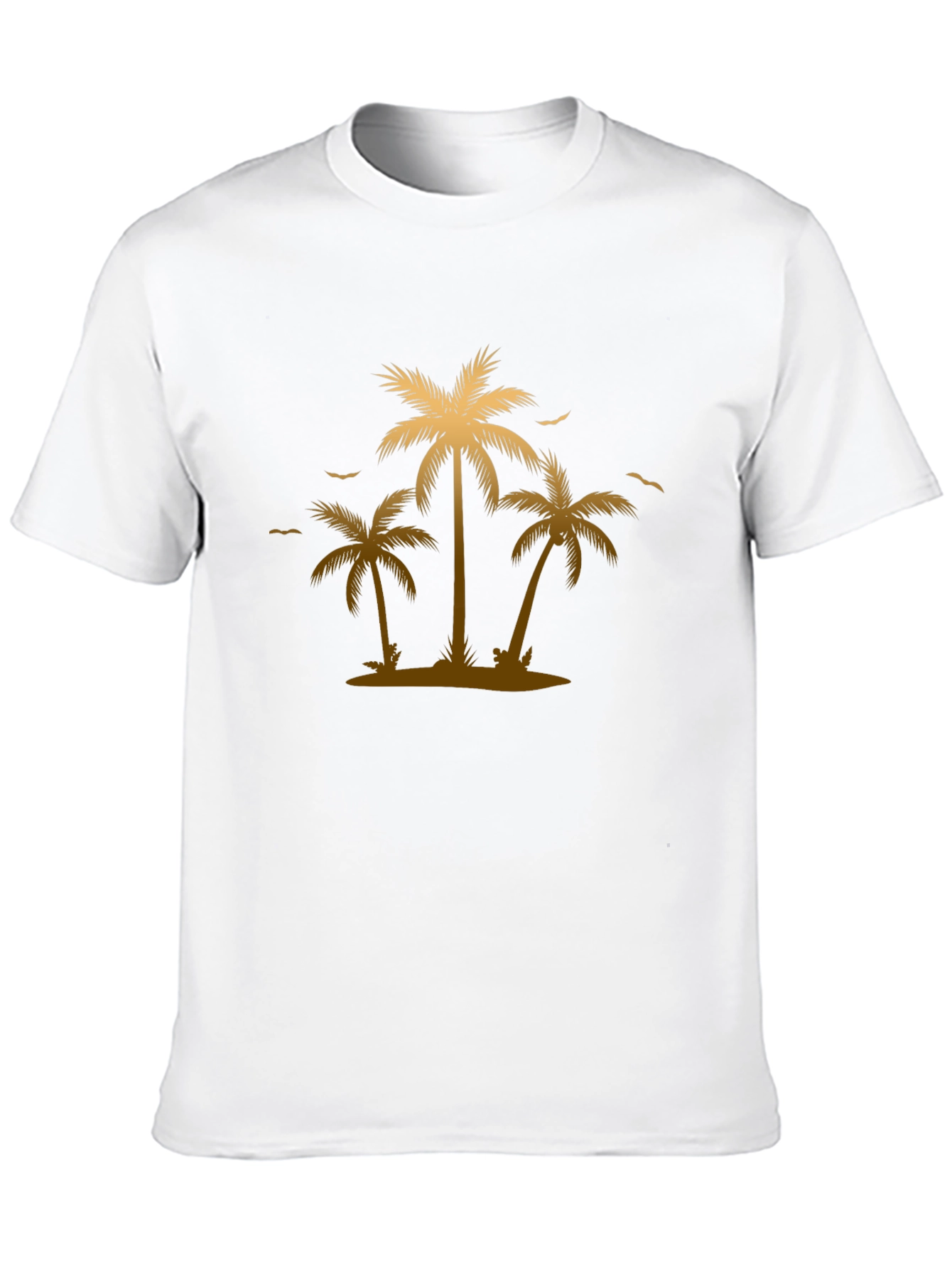Palm Tree Graphic T-Shirt - Tropical Summer Vibes
