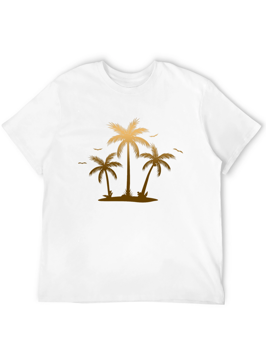 Palm Tree Graphic T-Shirt - Tropical Summer Vibes