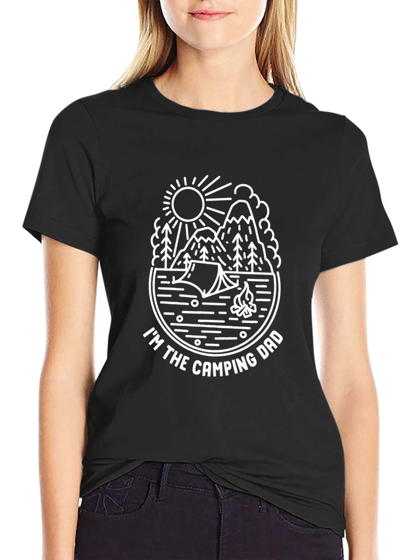 Camping Dad Graphic Tee