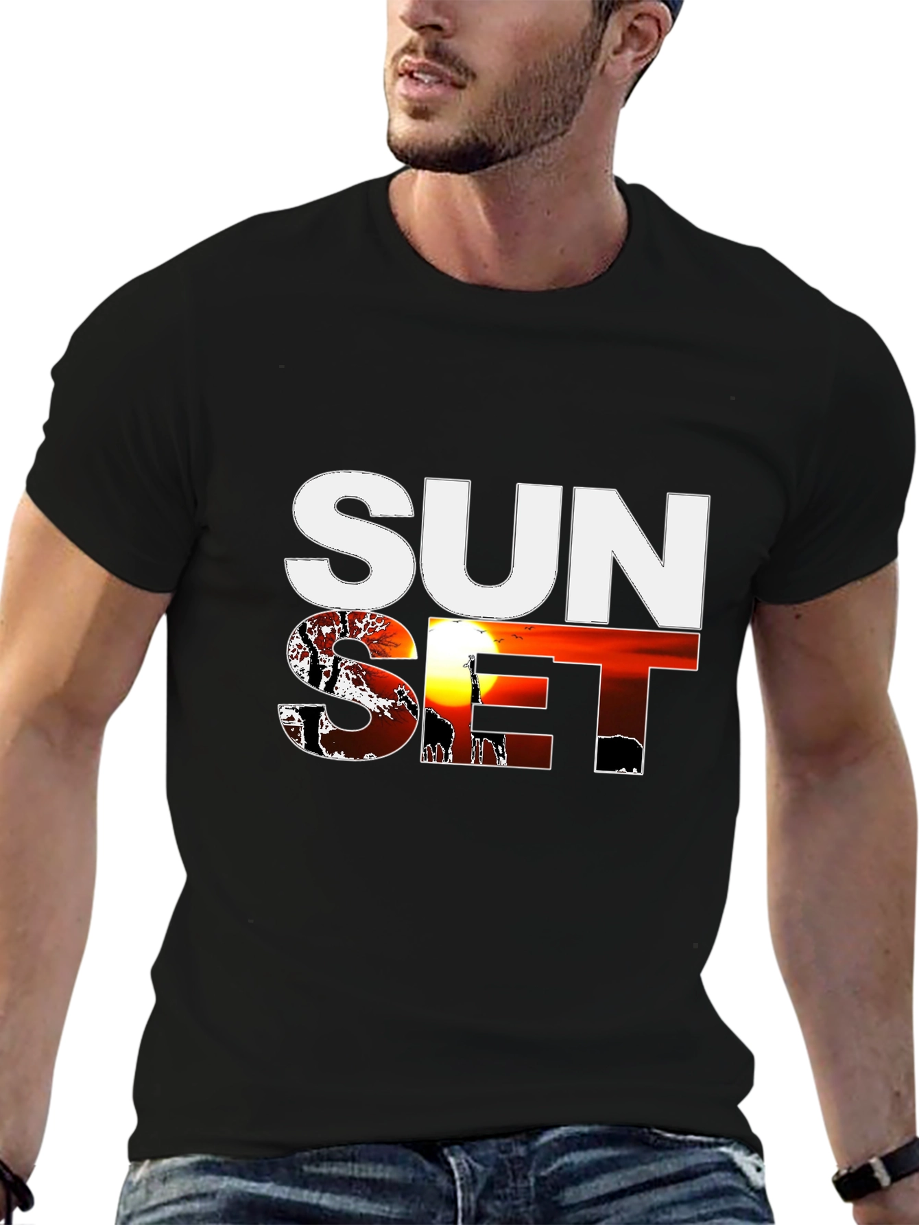 Sunset Graphic T-Shirt