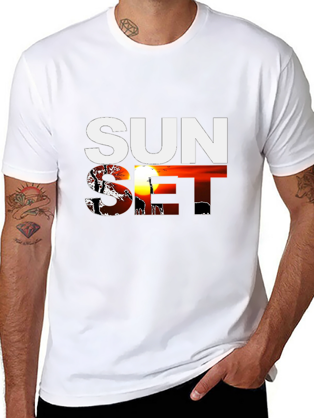 Sunset Graphic T-Shirt