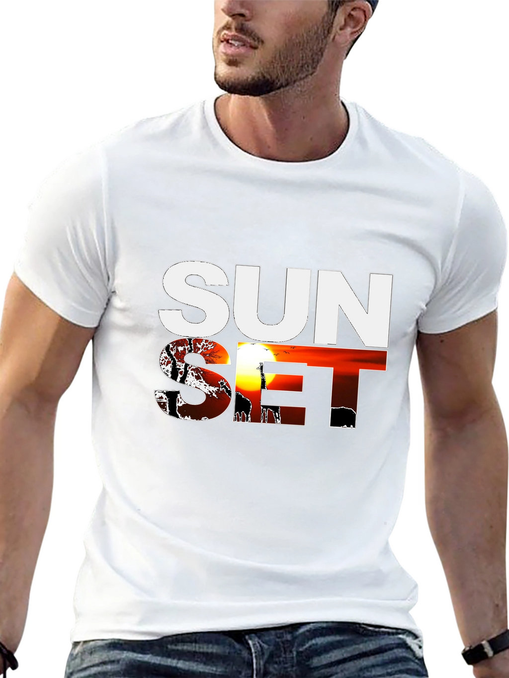 Sunset Graphic T-Shirt