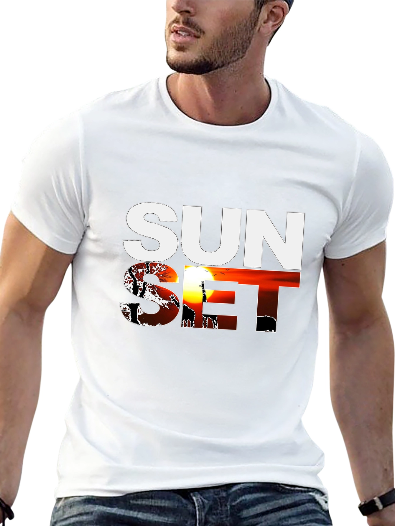 Sunset Graphic T-Shirt
