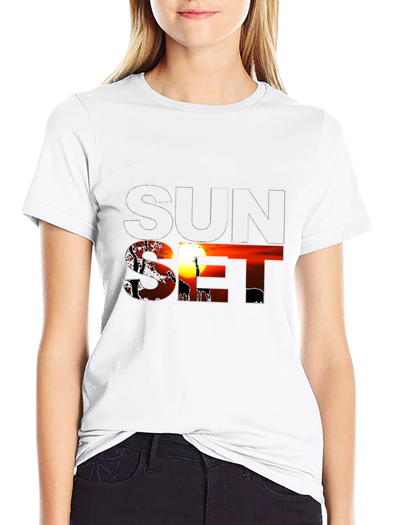 Sunset Graphic T-Shirt