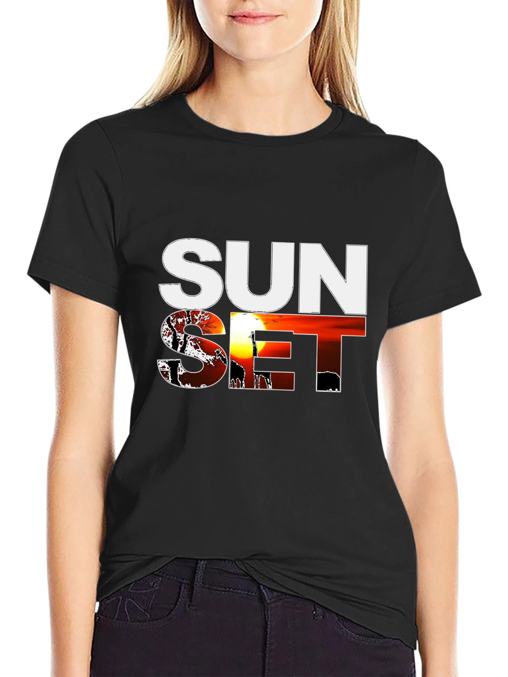 Sunset Graphic T-Shirt