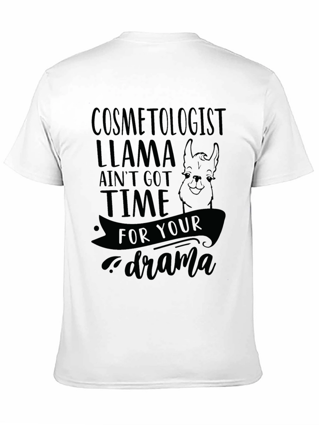Cosmetologist Llama T-Shirt