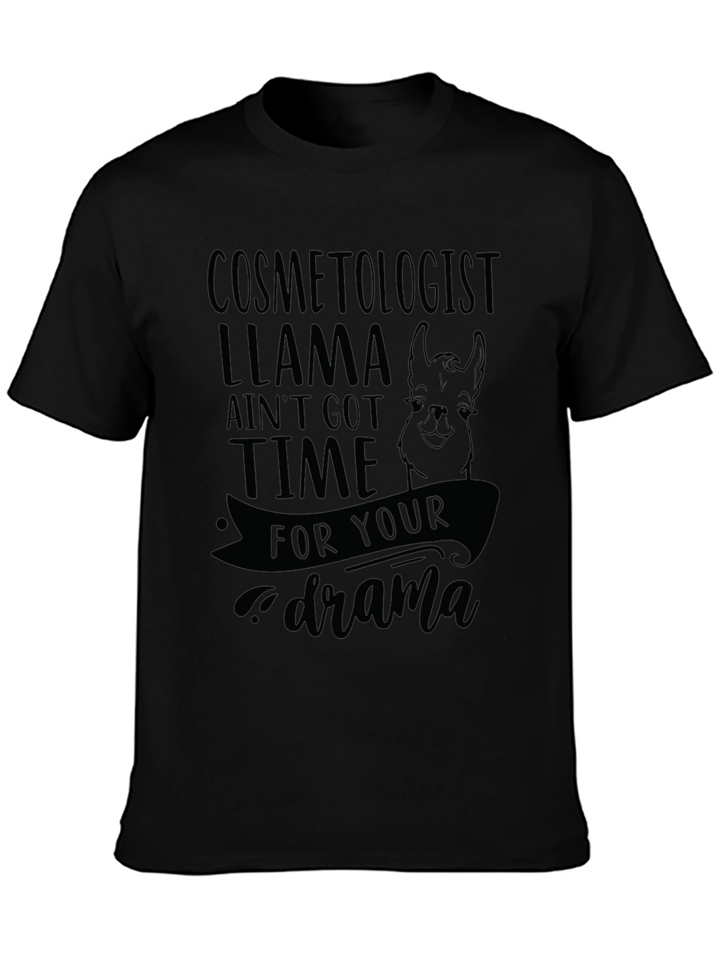 Cosmetologist Llama T-Shirt
