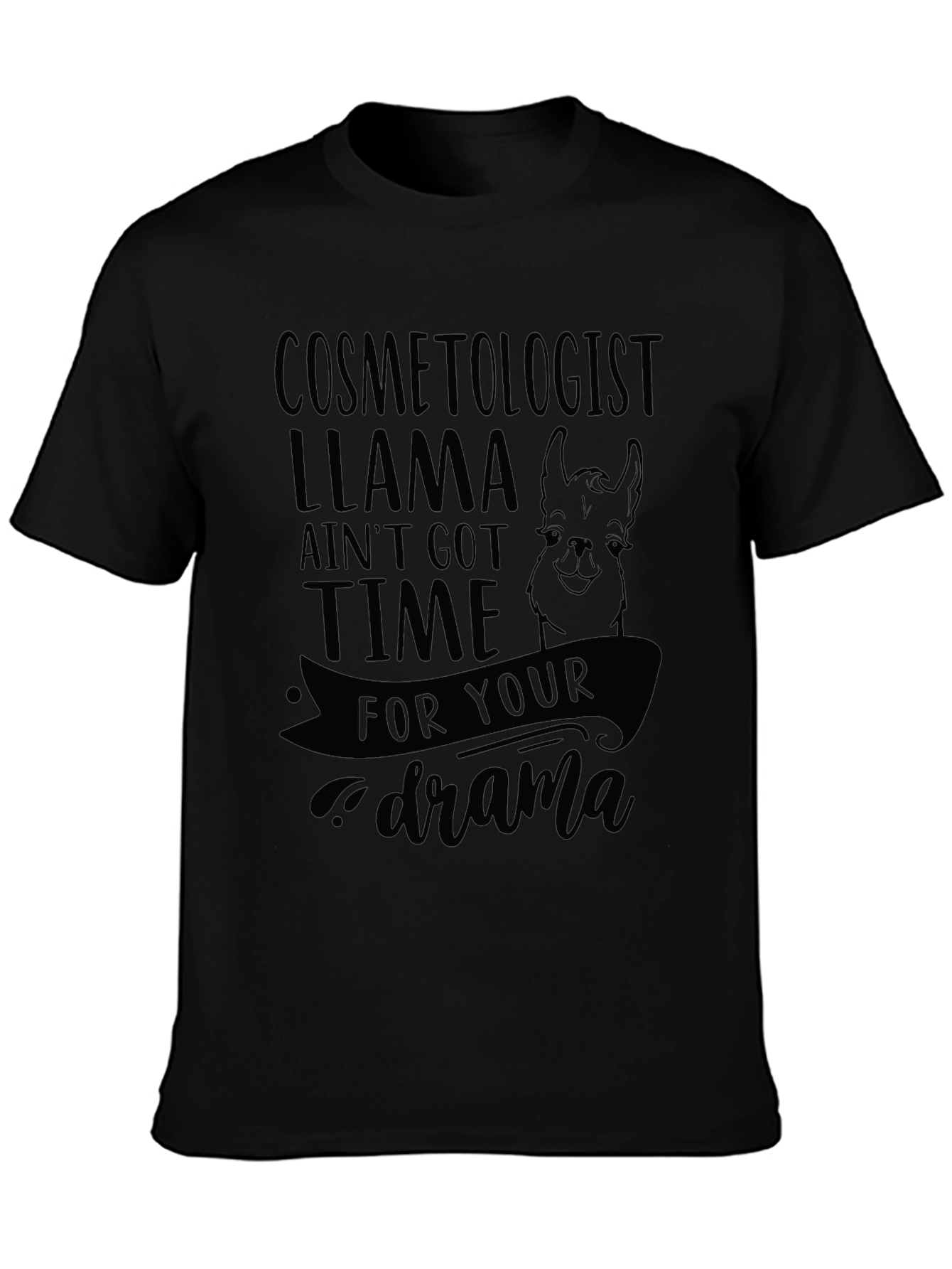 Cosmetologist Llama T-Shirt