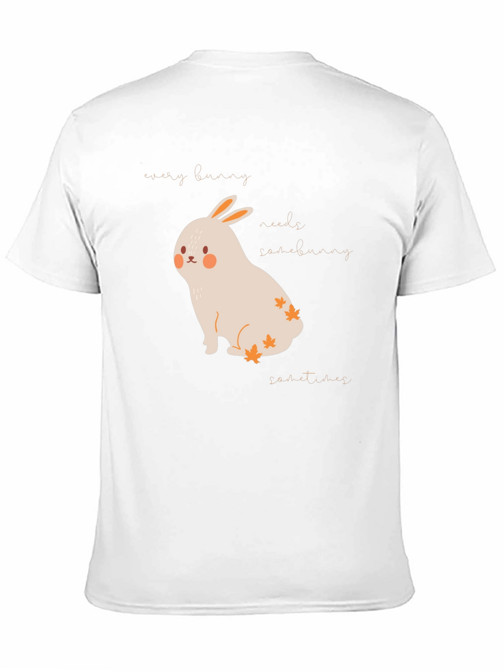 Cute Bunny Graphic Tee - Every Bunny Needs Somebunny