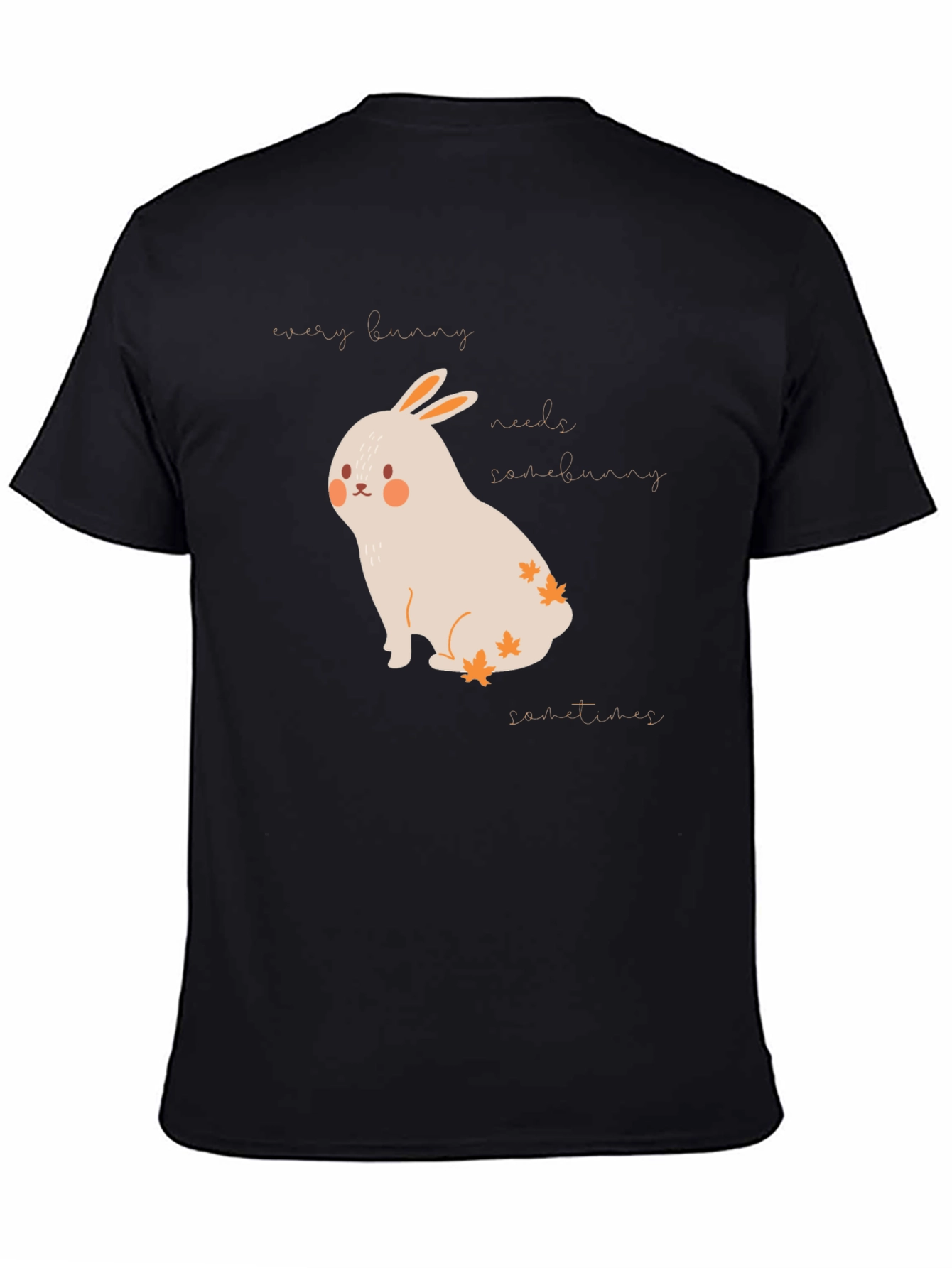 Cute Bunny Graphic Tee - Every Bunny Needs Somebunny