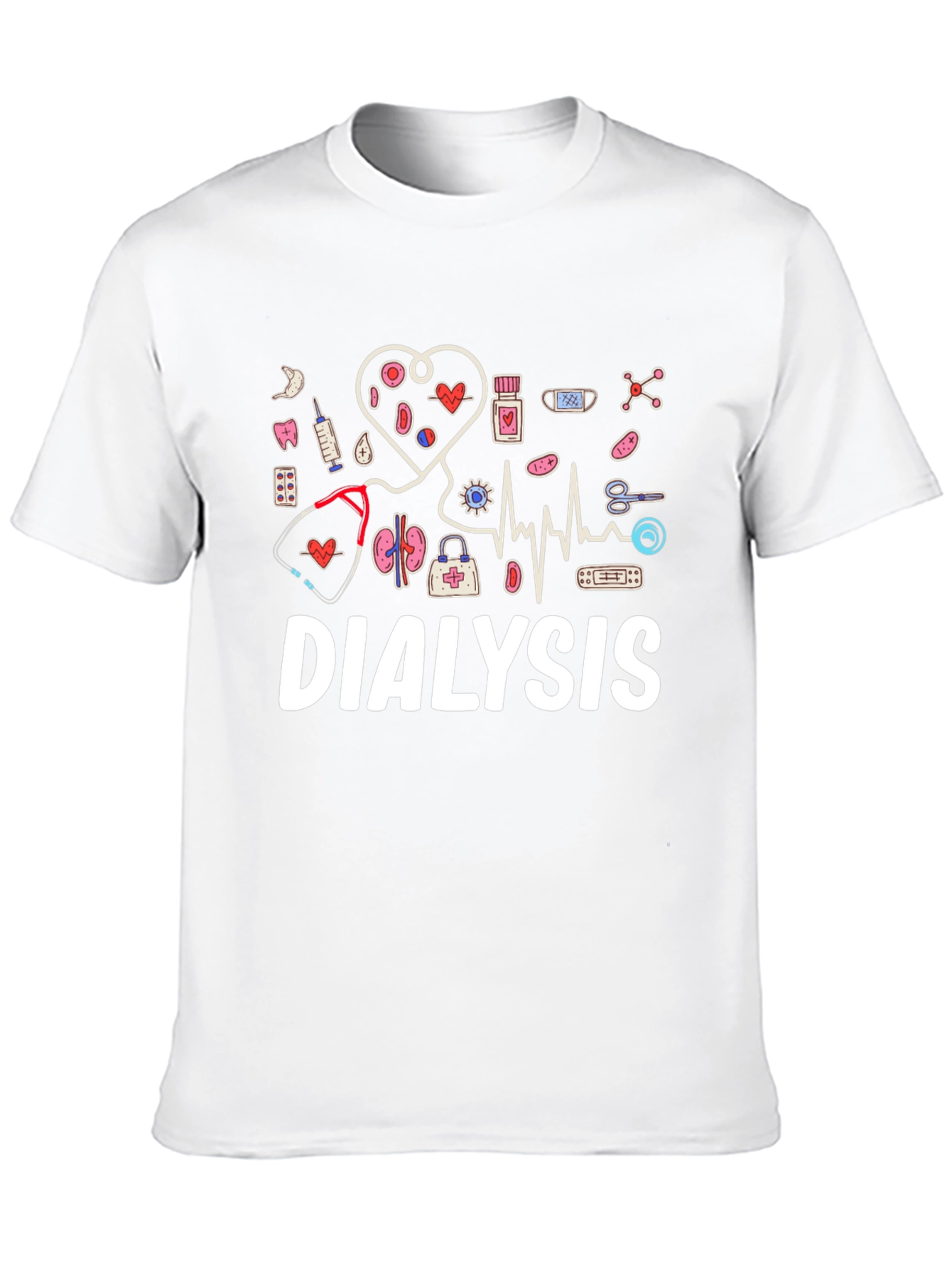 Dialysis Graphic T-Shirt - Support Kidney Health