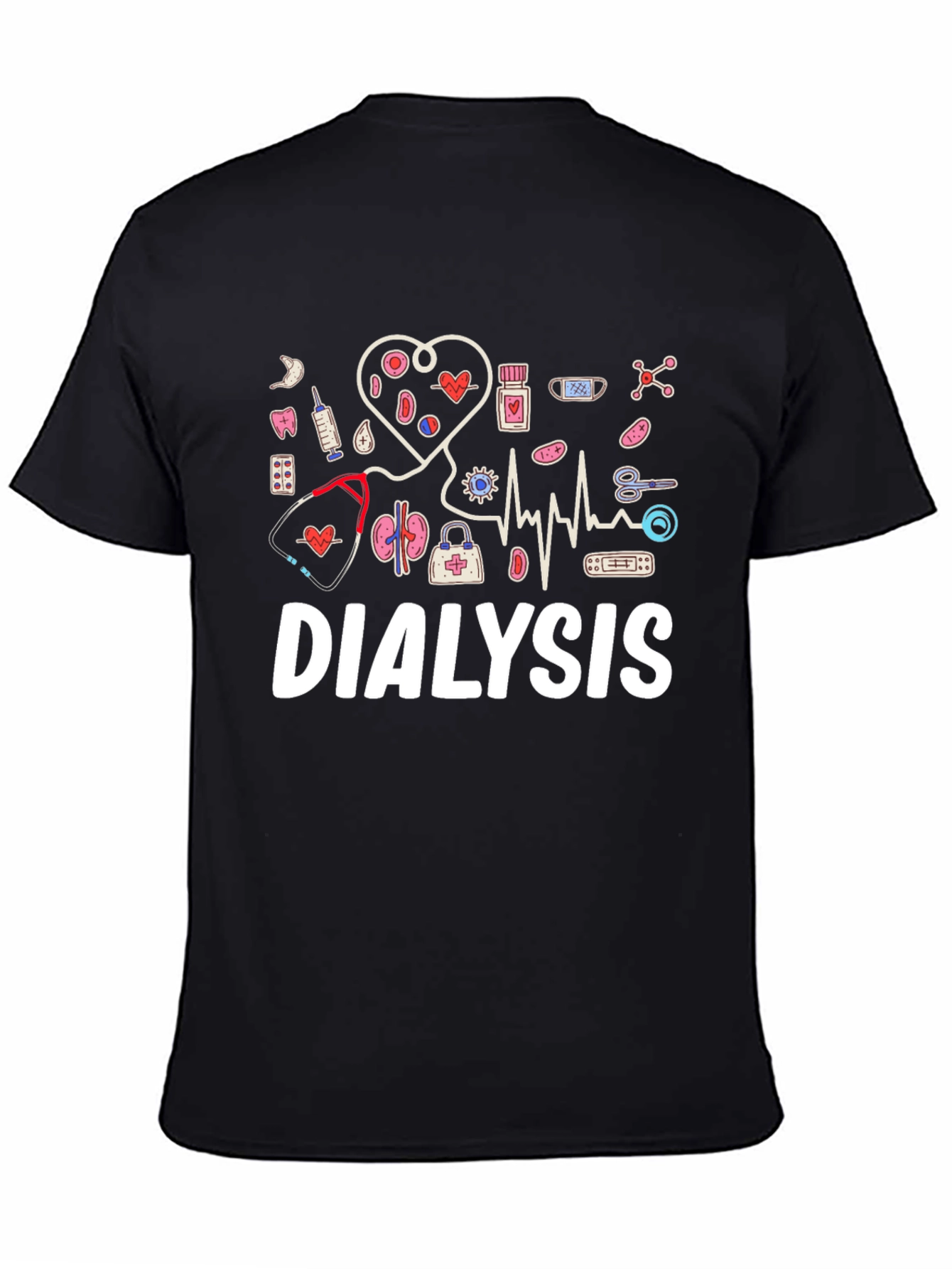 Dialysis Graphic T-Shirt - Support Kidney Health