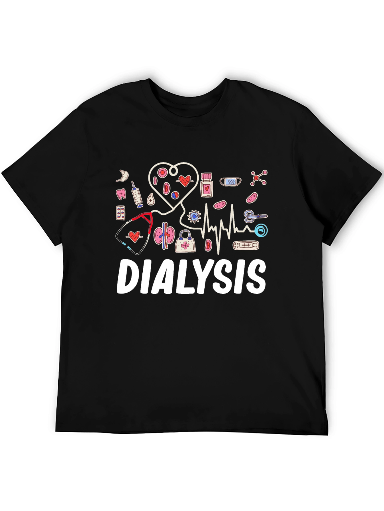 Dialysis Graphic T-Shirt - Support Kidney Health