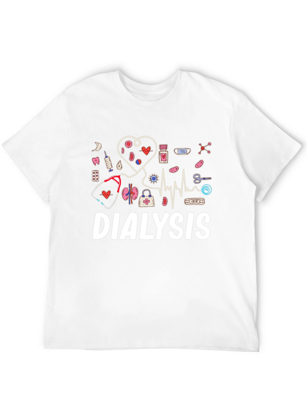 Dialysis Graphic T-Shirt - Support Kidney Health